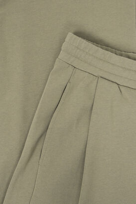 Sweathose mit Wide Leg 
