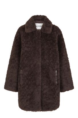 Fake Fur Long Jacket