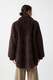 Faux Fur Long Jacket