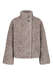 Fake Fur Jacke mit Stehkragen 