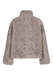 Fake Fur Jacke mit Stehkragen 