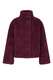 Fake Fur Jacke mit Stehkragen 