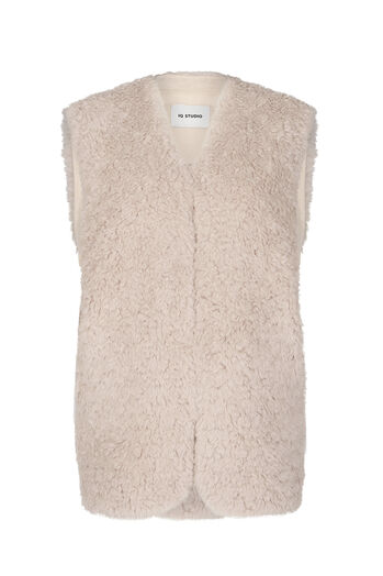 Fake Fur Long Weste