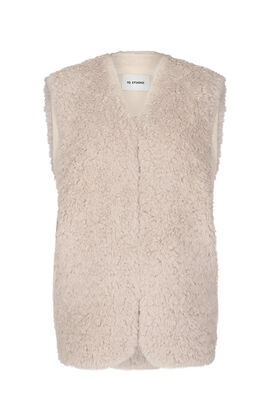 Fake Fur Long Weste