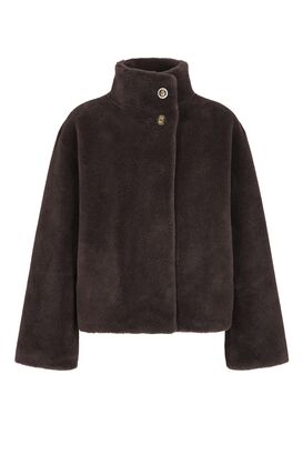 Jacke aus Teddyfell