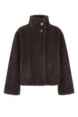 Jacke aus Teddyfell