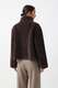 Jacke aus Teddyfell
