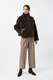 Jacke aus Teddyfell