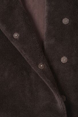Jacke aus Teddyfell