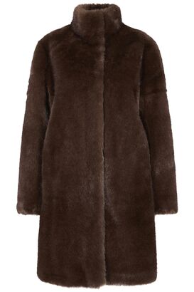 Fake Fur Mantel