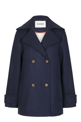 Long Cabanjacke mit Wolle