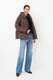 Puffer Zipper Jacke Active