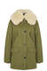 Parka mit Lammfellkragen