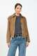 Velours Lederjacke