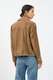 Velours Lederjacke