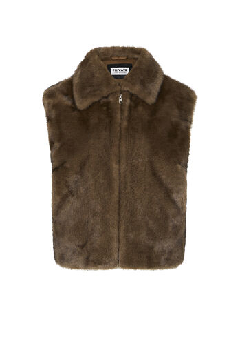 Faux Fur Weste