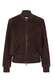 Velours Lederjacke
