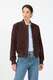 Velours Lederjacke