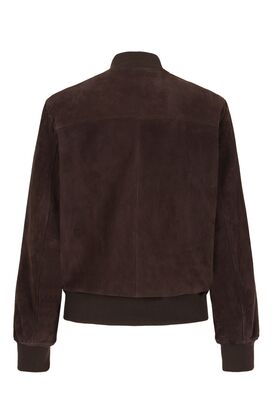 Velours Lederjacke