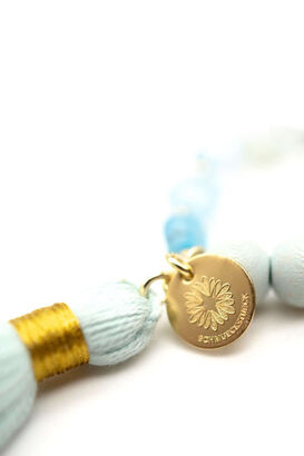 Armband Mala Twin, Blue Horizon  