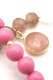 Armband Mala Twin, Pink 