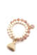 Armband Mala Twin, Rose Moon 