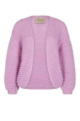 Handstrick- Cardigan Collette mit Super Kid Mohair