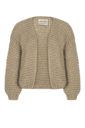 Handstrick- Cardigan Collette mit Super Kid Mohair