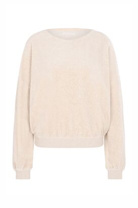 Sweatshirt aus Samt