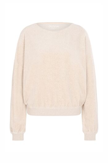 Sweatshirt aus Samt