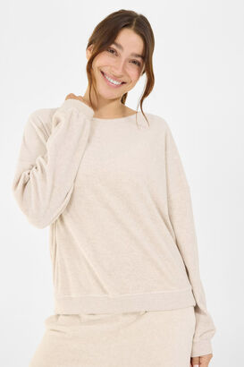 Sweatshirt aus Samt