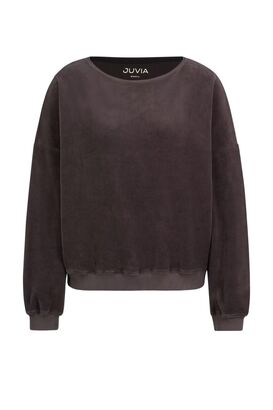 Sweatshirt aus Samt