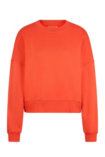 Sweatshirt aus Baumwolle und Modal