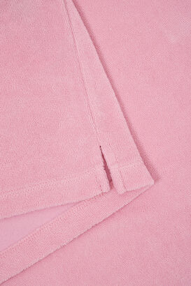 Frottee Shirt mit Polokragen