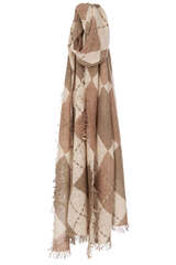 Cashmere Schal Pink Argyle