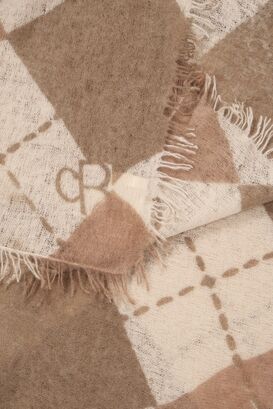 Cashmere Schal Pink Argyle