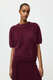 Brushed Short Sleeve Pullover