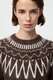 Brushed Jacquard Pullover 