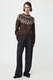 Brushed Jacquard Pullover 