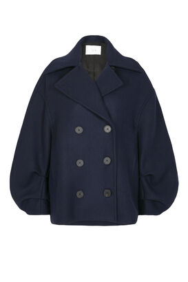Caban Jacke Seth mit Wolle
