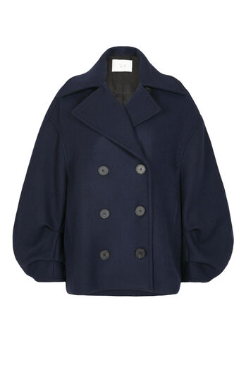 Caban Jacke Seth mit Wolle