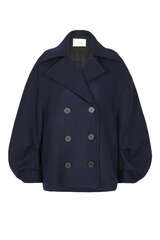 Caban Jacke Seth mit Wolle