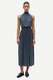 Kleid Uma mit Plisseefalten
