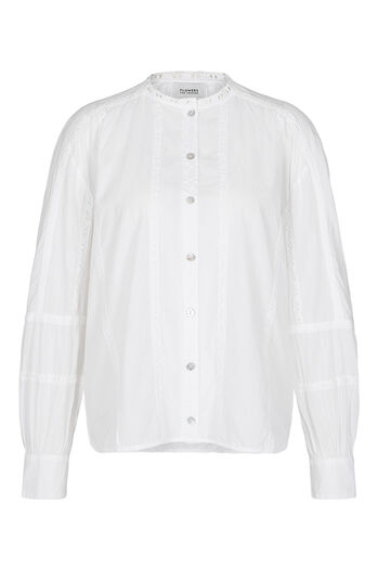Bluse aus Baumwoll Voile 