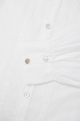 Bluse aus Baumwoll Voile 