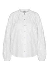 Bluse aus Baumwolle mit Stickerei