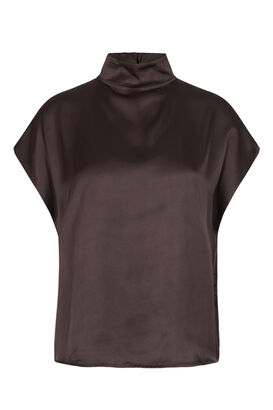 Bluse mit Stehkragen