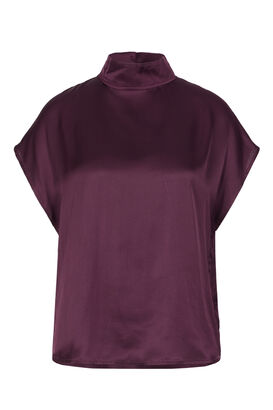 Bluse mit Stehkragen