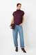Bluse mit Stehkragen