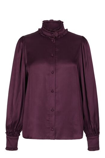 Bluse mit R&uuml;schendetail